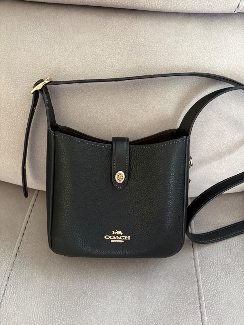 Coach Hadley Mini Crossbody Bag, black - Picture 8 of 8